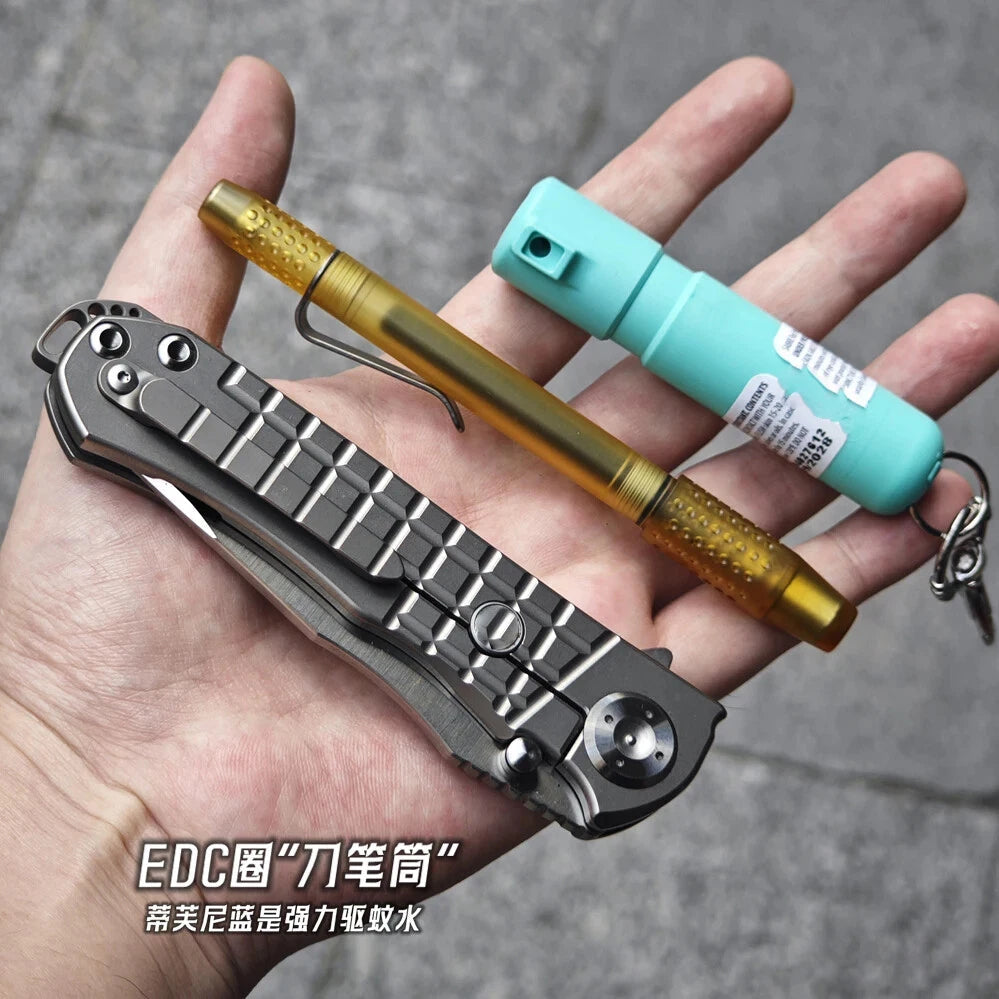 EDC Ultem Imported PEI Pen With Collection Writing Portable Outdoor EDC Pen Gift 07FC0E-D4 - KOEEK