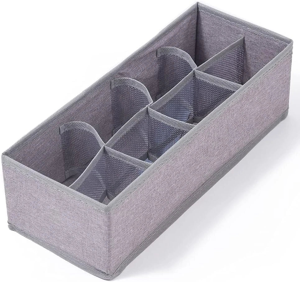 3-piece set of sock and underwear drawer dividers,foldable wardrobe storage box 07FC0E-D4 - KOEEK