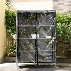 Waterproof Shelf Cover,  (Grey,48" Wx20 Dx72 H Shelves)