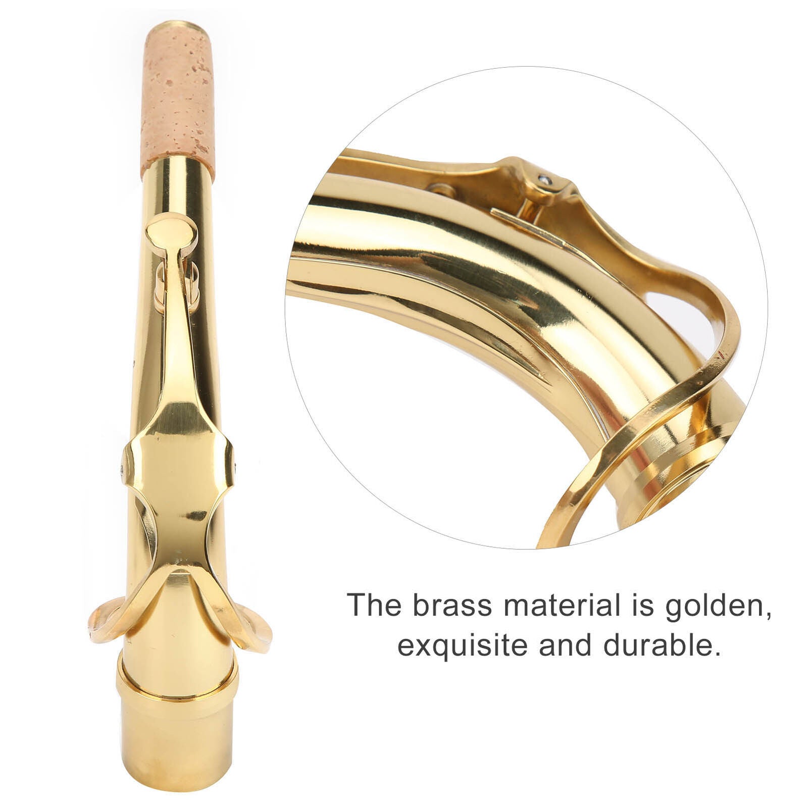 ny Altsaksofon Sax Bend Neck Universal Sax Neck Saxophone Lover Golden