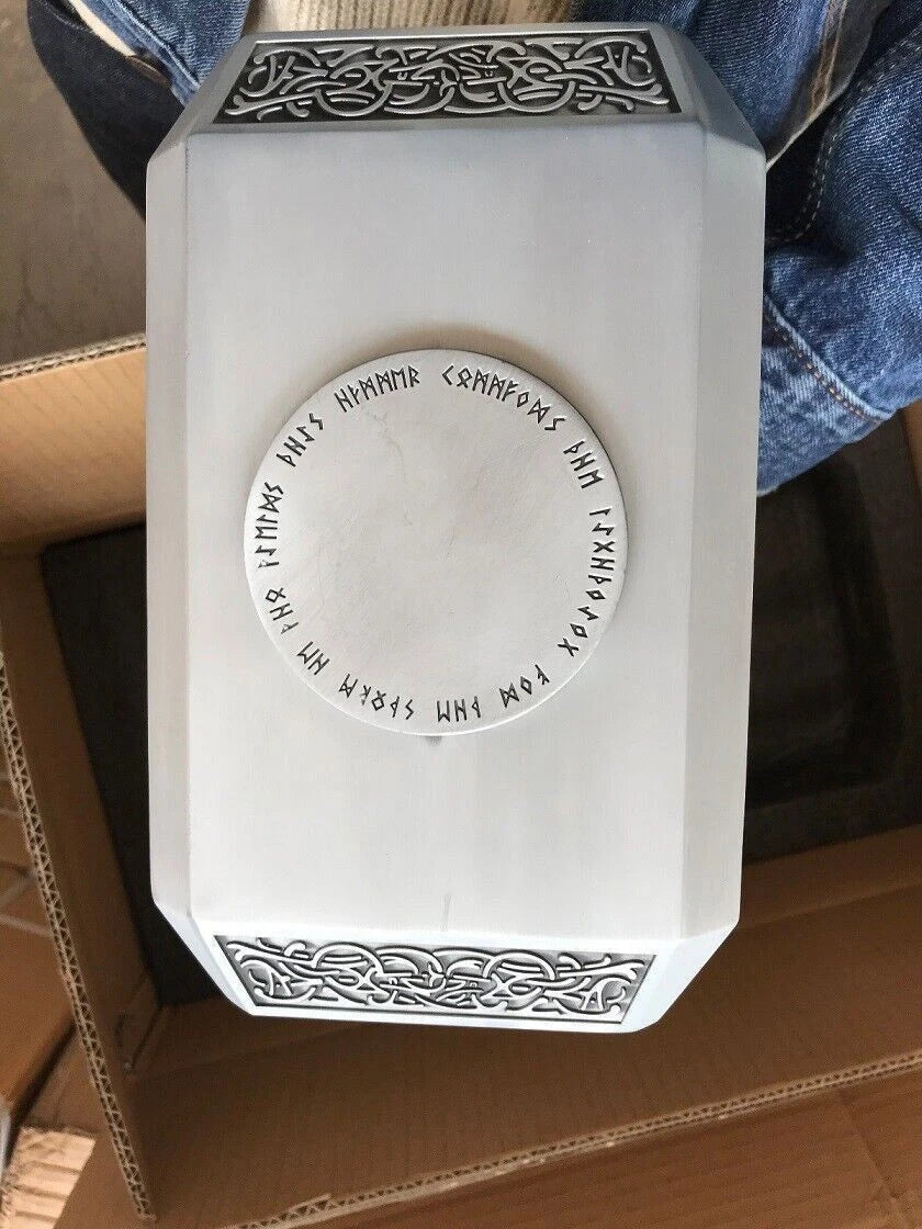 1/1 Full Metal CATTOYZ The Avengers Thor Hammer Replica Props Mjolnir Gifts 07FC0E-D4 - KOEEK