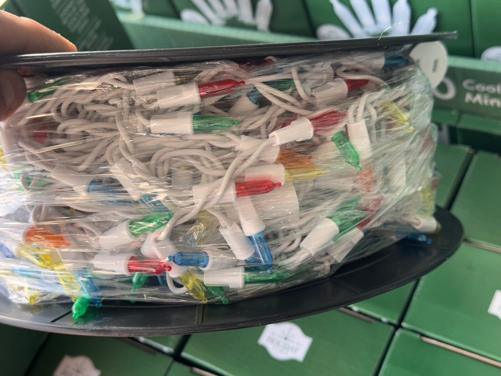 ! Holiday Time 500-Count Multicolor LED Icicle Lights with White Wire HOLIDAY TIME - KOEEK