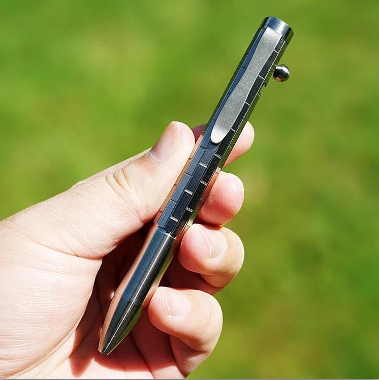 TWOSUN Titanium Alloy Pen Outdoors EDC Pen Write Ball-Point Signature Pen Gifts TWOSUN - KOEEK