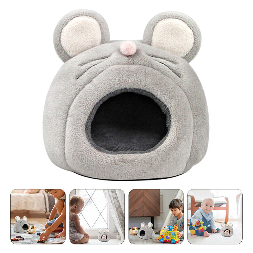 new  Pet Bed Guinea Pig Hide Small Dog Toys Hamster Nest Accessories Stuffed koeek - KOEEK