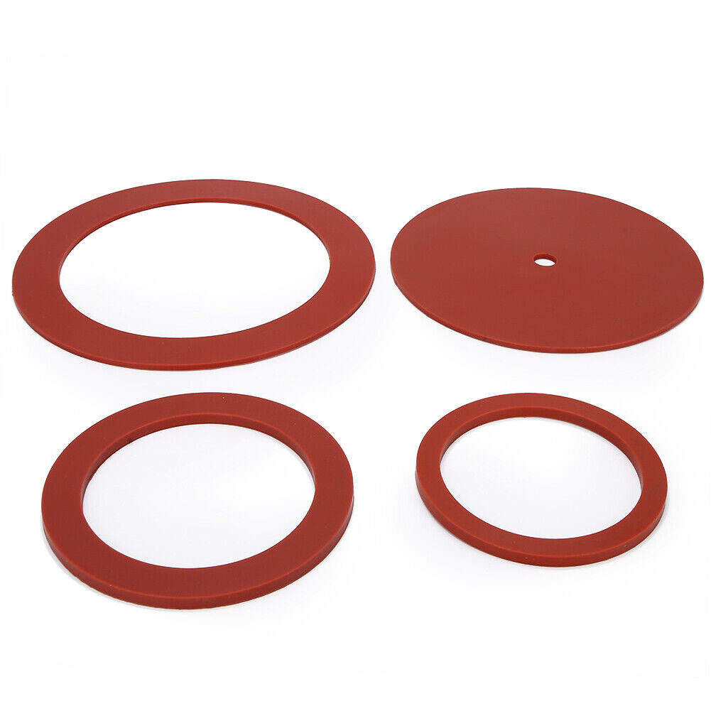 new Rubber Gasket Casting Machine Gasket 4pcs For Jeweler Shop Jewelry Repairer