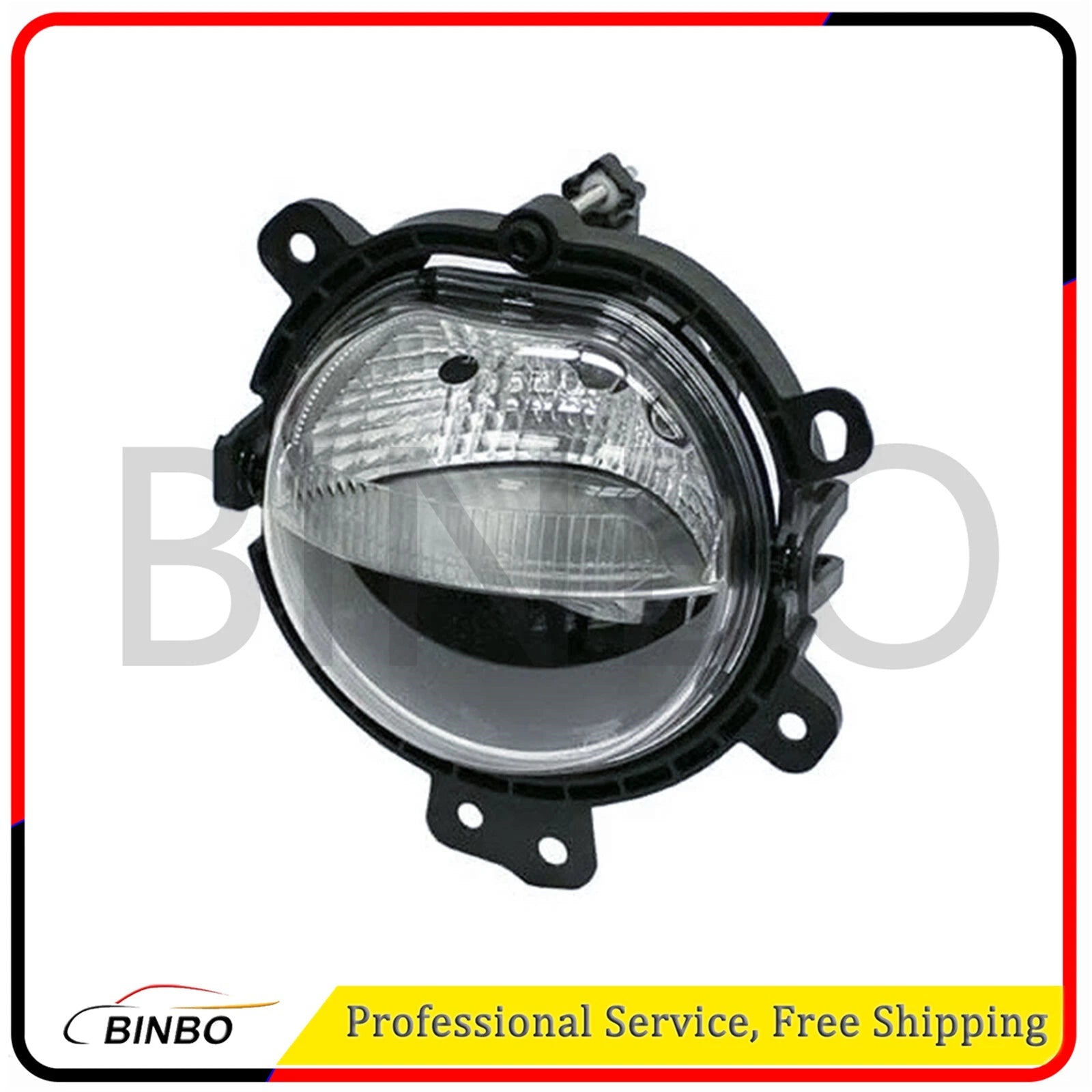 For 2014-2017 Mini Cooper 16-17 Cooper Clubman Fog Lights Clear Lamps Left+Right 07FC0E-D4 - KOEEK