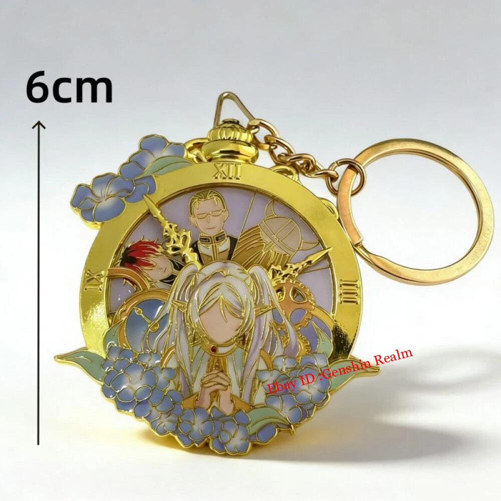 Anime Frieren: Beyond Journey's End Metal Keychain Backpack Pendant Decor Gift 07FC0E-D4 - KOEEK