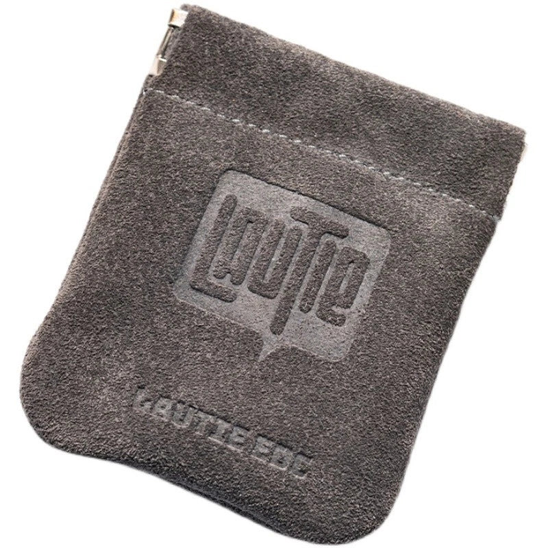 Cowhide Storage Bag LAUTIE Fingertip Gyro Toy EDC Outdoor Portable Key Case Gift 07FC0E-D4 - KOEEK