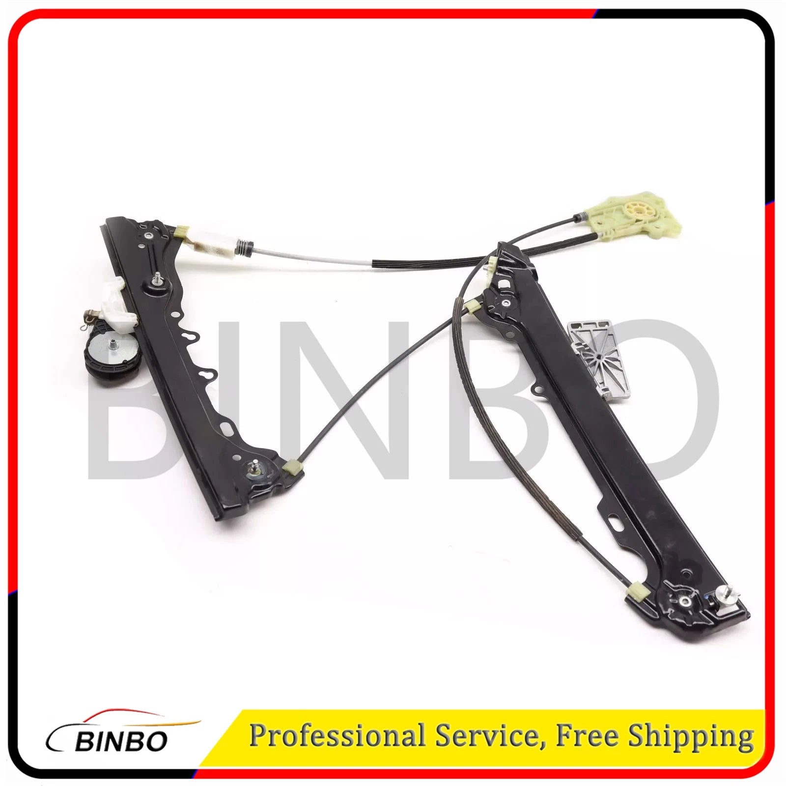 For 2009-2016 BMW Z4 28I E89 - Front LEFT Window Regulator 51337198303 07FC0E-D4 - KOEEK