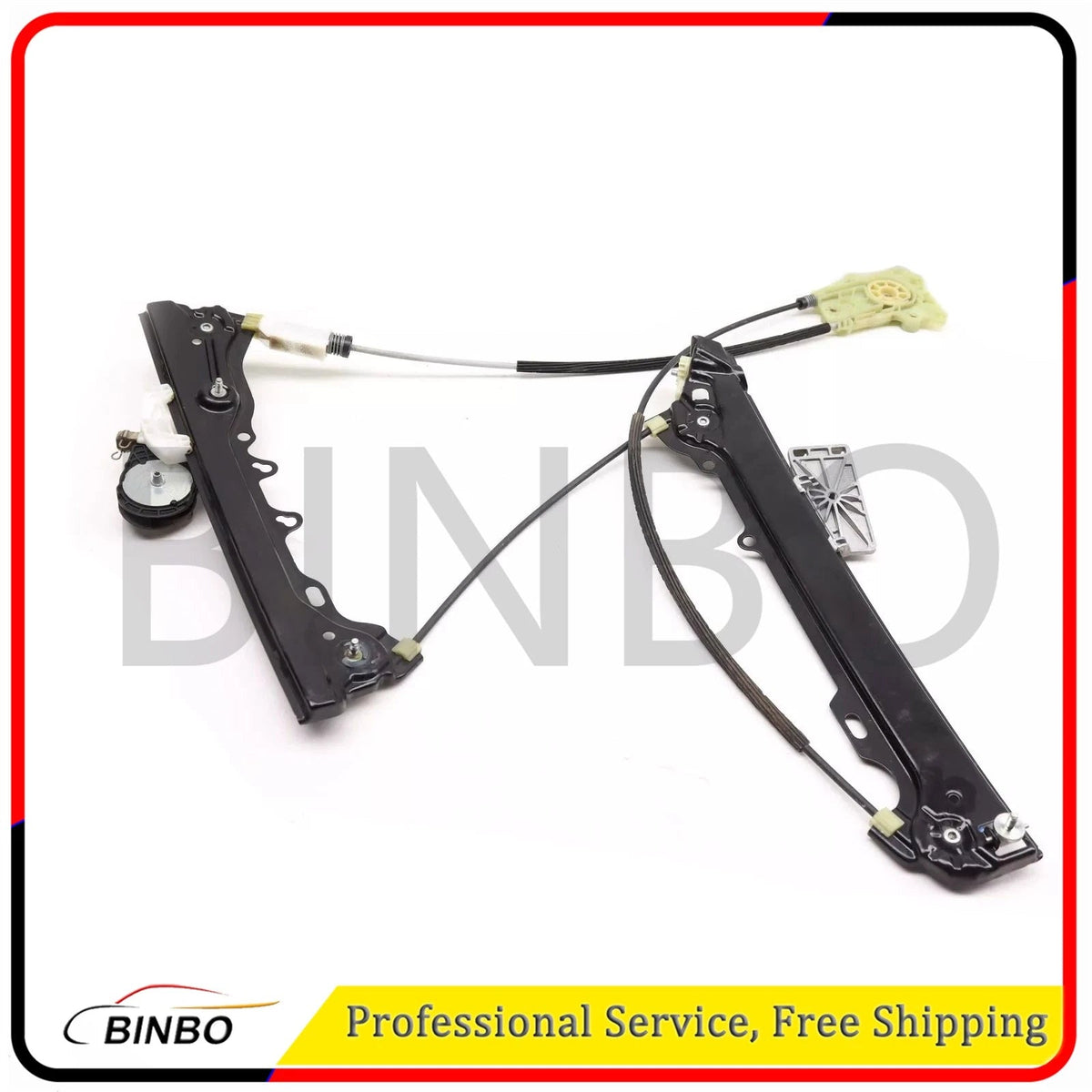 For 2009-2016 BMW Z4 28I E89 - Front LEFT Window Regulator 51337198303 07FC0E-D4 - KOEEK