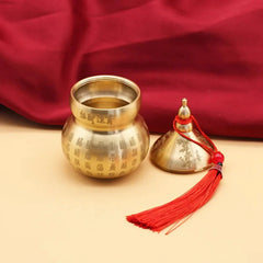 1Pc Retro Brass Handcarved Baifu Gourd Attract Wealth Home Feng Shui Decoration 07FC0E-D4 - KOEEK