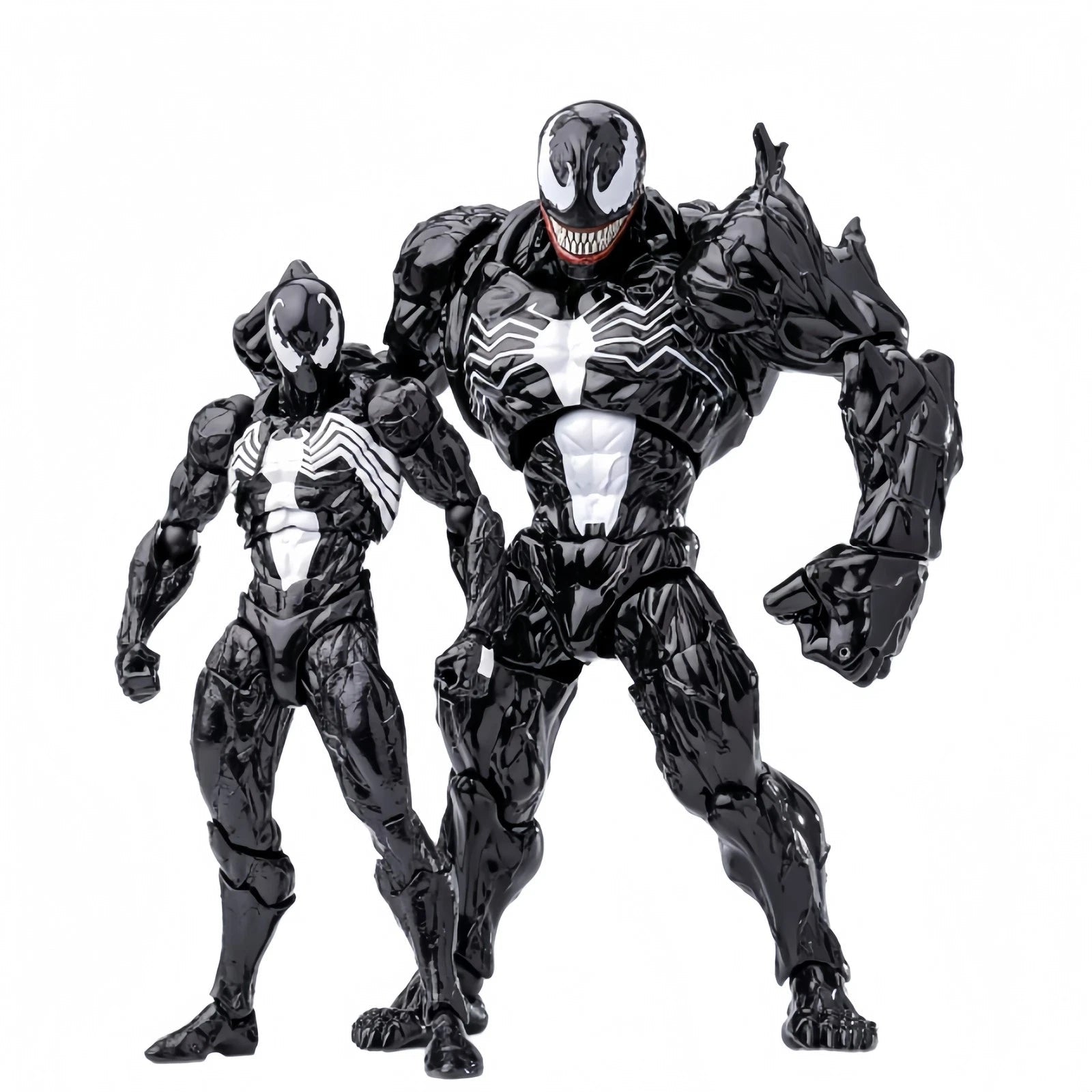 Hot- PC TOYS No.03 The Amazing Venom Symbiote Glossy Black 1/12 Action Figure PC_TOYS - KOEEK