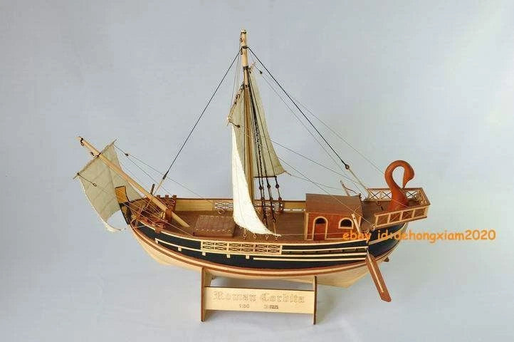 Roman Corbita 1/50 Scale 500mm Wooden Assemble Model ship kit 07FC0E-D4 - KOEEK