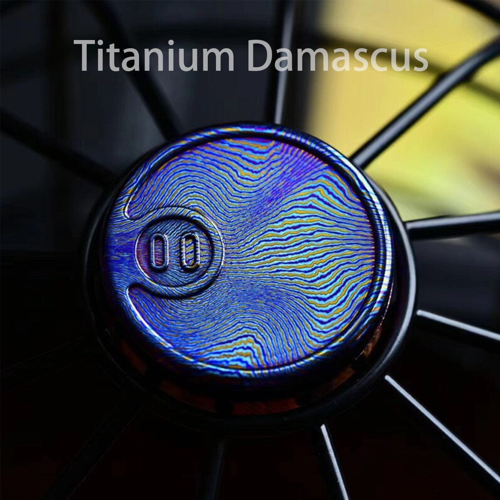 Haptic Coin Sided Ratchet Metal Magnetic PEI Push Slider EDC Fidget Spinning Toy 07FC0E-D4 - KOEEK