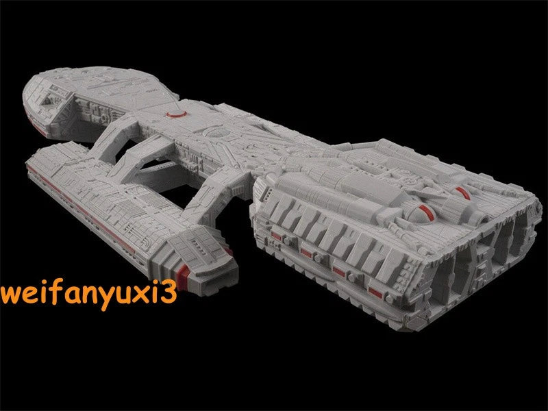 1/3600 Battlestar Galactica(1978) Space Fortress Mothership Model Kit W/base 07FC0E-D4 - KOEEK