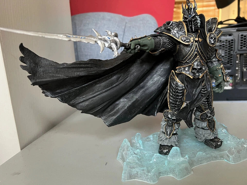 WOW The Lich King PVC Figure Model World of Warcraft Arthas Menethil 21cm Decor 07FC0E-D4 - KOEEK