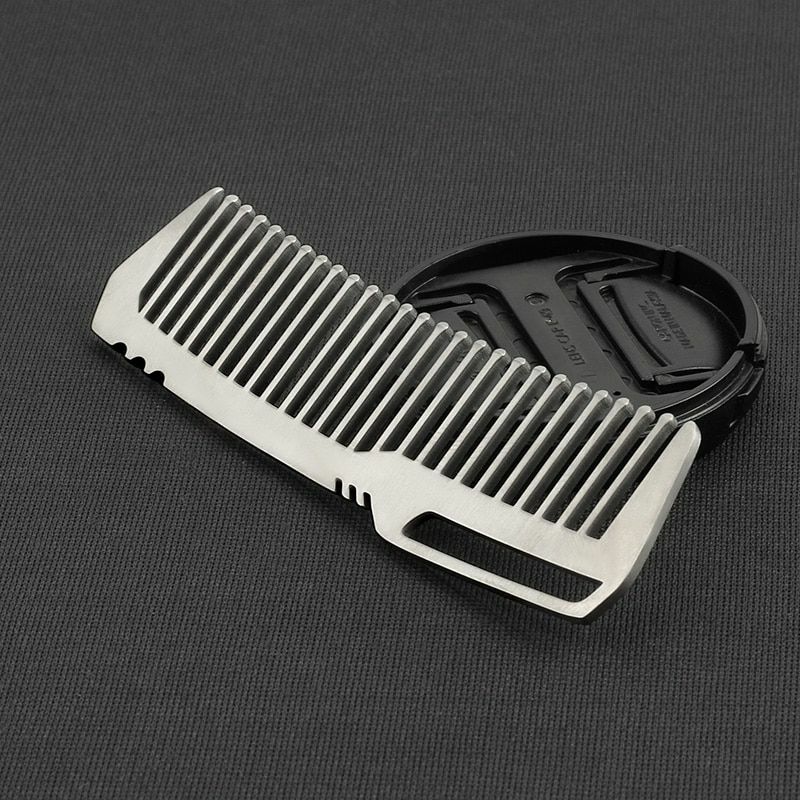 Mini Portable Titanium Alloy Comb EDC Super Light Titanium Comb Outdoor Tools 07FC0E-D4 - KOEEK