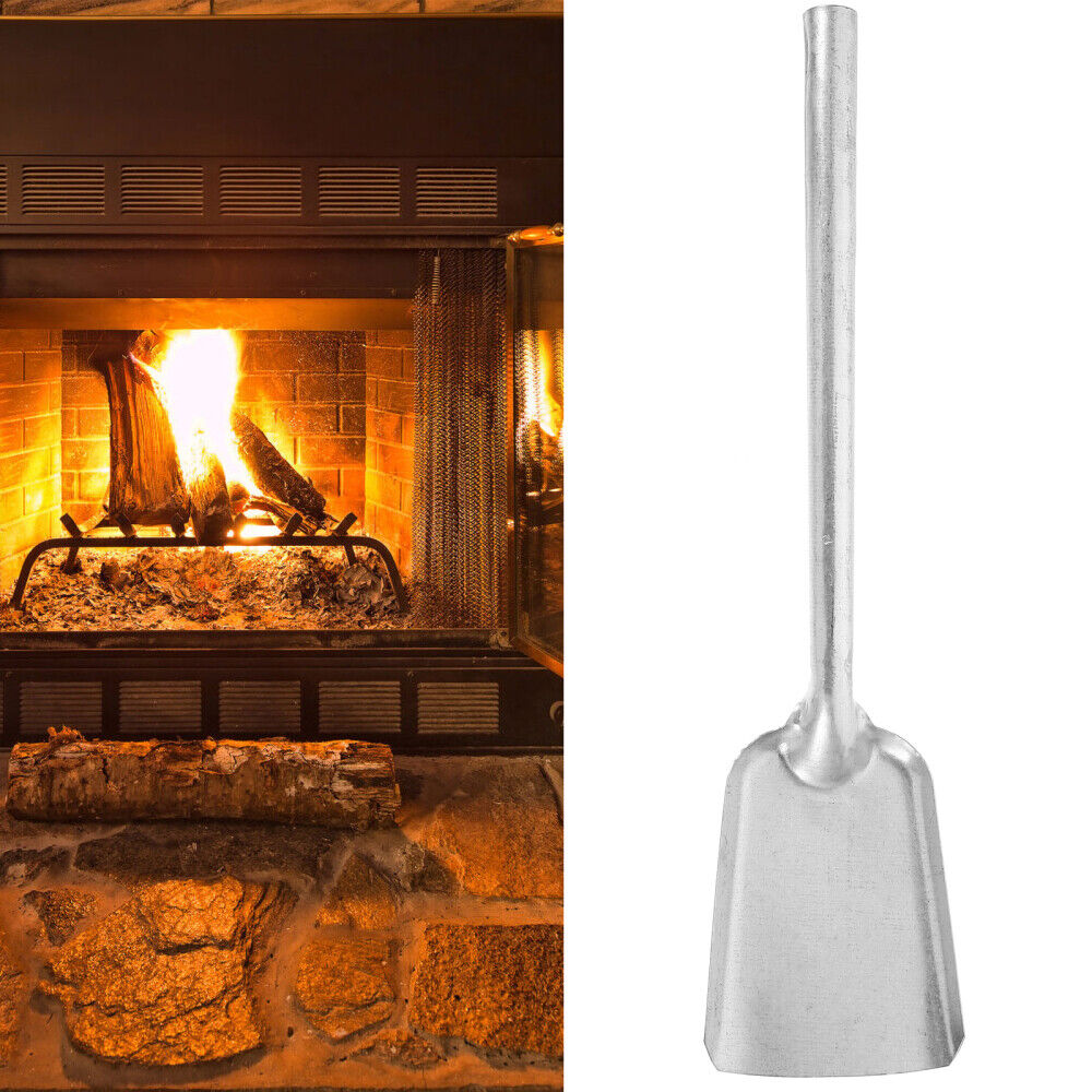 new  Iron Shovel Stove Shovel Fire Stove Charcoal Scoop Indoor Dustpan Bbq Pellet koeek - KOEEK