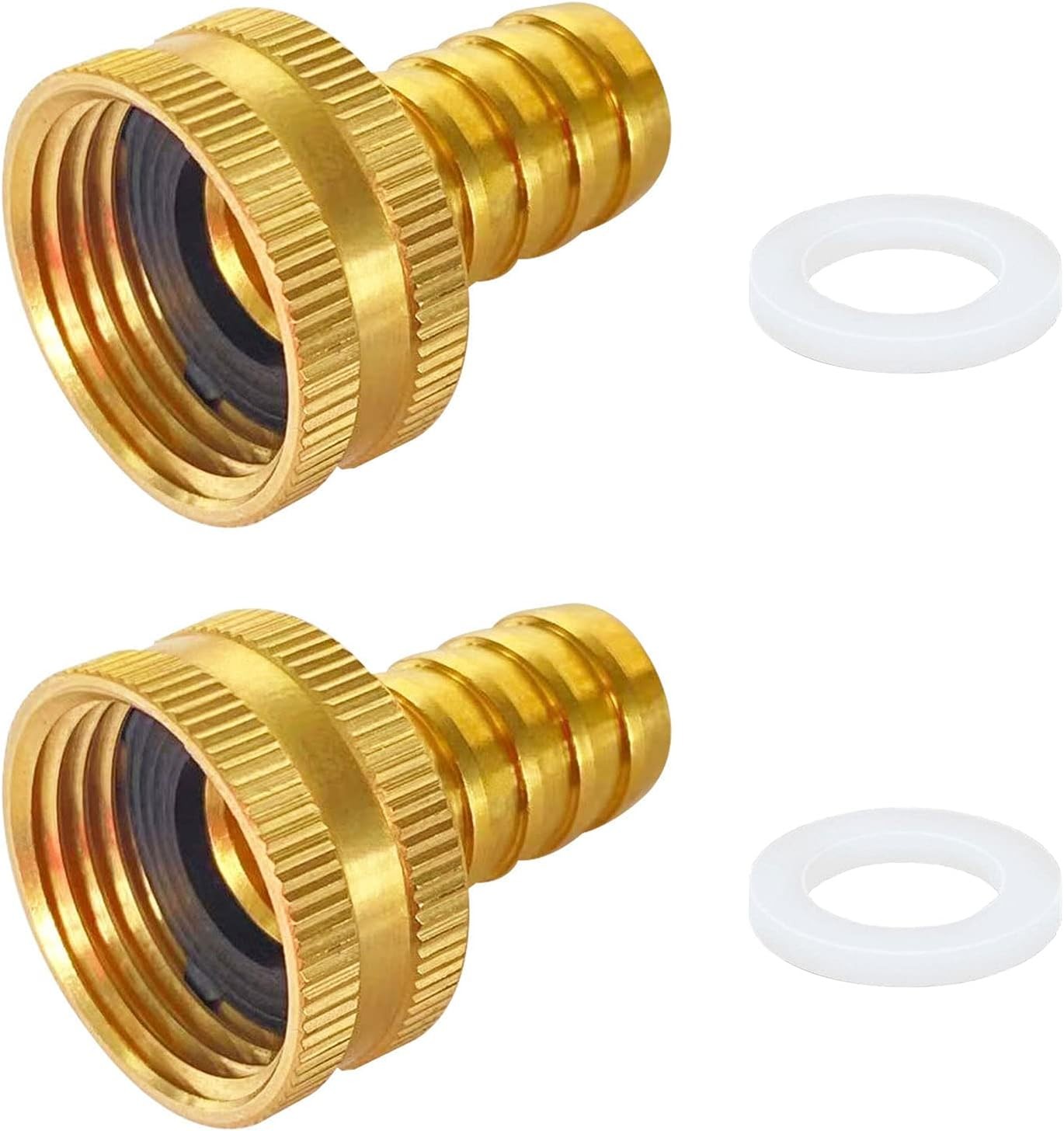 new YOUHO Garden Hose 4PCS Female thread, 3/4GHT(F) to Barb