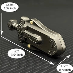 Exquisitely Carved Sword EDC Fidget Toy Fashion Stainless Steel Fidget Slider 07FC0E-D4 - KOEEK