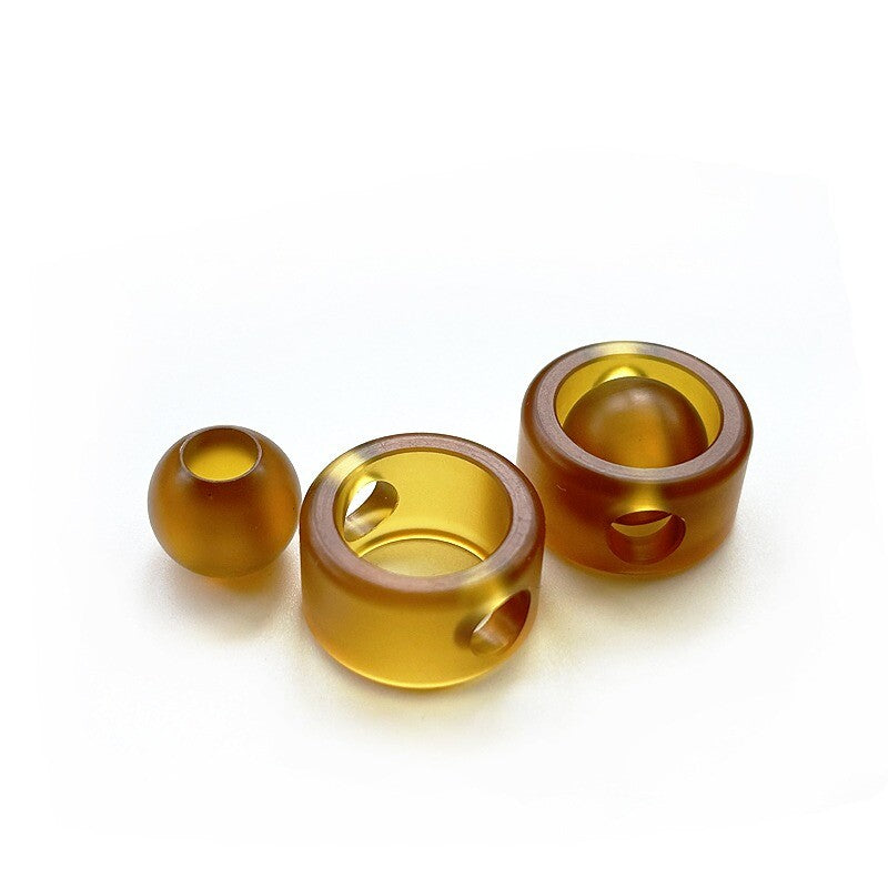 PEI Resin Knife Lanyard Bead Paracord Necklace Pendant EDC Bracelet Bead Gift 07FC0E-D4 - KOEEK