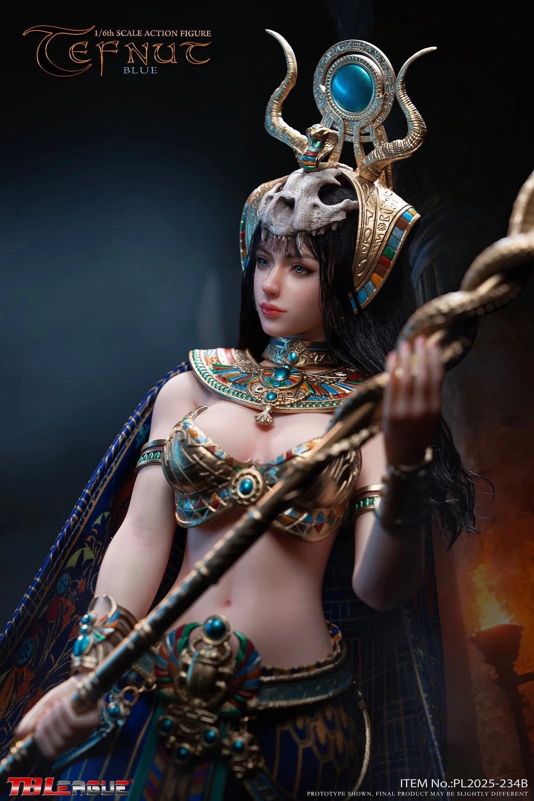 TBLeague PL2025‑234B 1/6 Tefnut Blue Ver. Moveable Eyes Action Figure Full Set TBLEAGUE - KOEEK