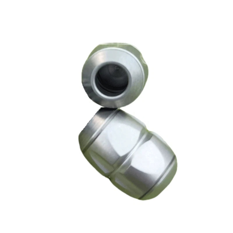 TitaniumAlloy Removable Knife Lanyard Bead Parachute Pendant EDC DIY Keychain 07FC0E-D4 - KOEEK