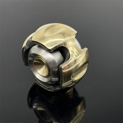Noise Brass Fidget Spinner EDC Adult Metal Hand Spinner Fidget Toys ADHD Tool 07FC0E-D4 - KOEEK