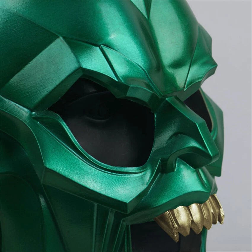 Spider-Man: No Way Home Green Goblin Norman Cosplay Mask Latex Helmet Headgear 07FC0E-D4 - KOEEK