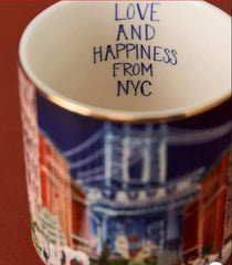 Anthropologie Holiday in the City Mug 2024  York City Stoare 13 oz ANTHROPOLOGIE - KOEEK