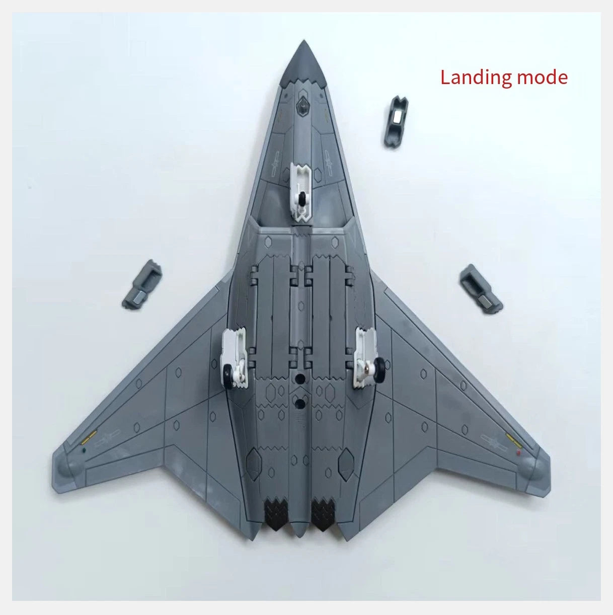 1:144 AF1 J-50 CHINA The Sixth-generation Stealth Fighter Jet Diecast Model 07FC0E-D4 - KOEEK