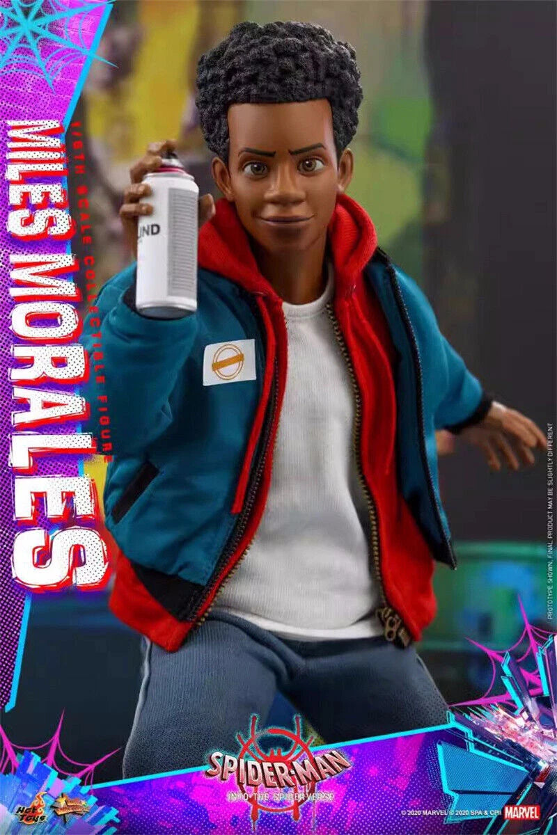 HOTTOYS HT MMS567 Spider Man Miles Morales Action Figure Model Toy  Stock Box 07FC0E-D4 - KOEEK
