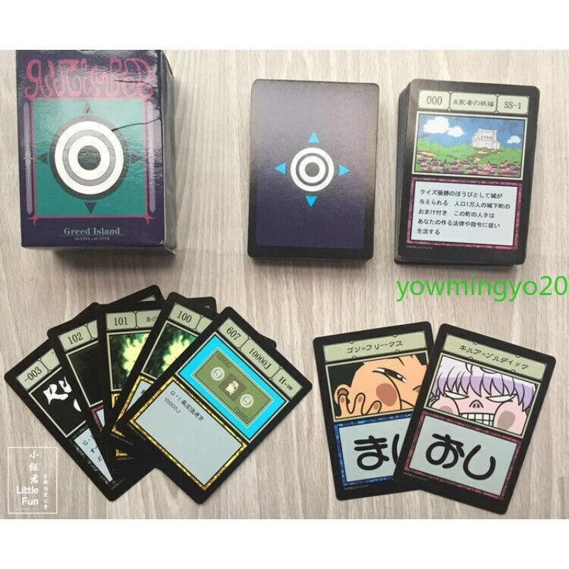 Hunter×Hunter Greed Island Full Set Cards Collection Book Album Set Toy 07FC0E-D4 - KOEEK