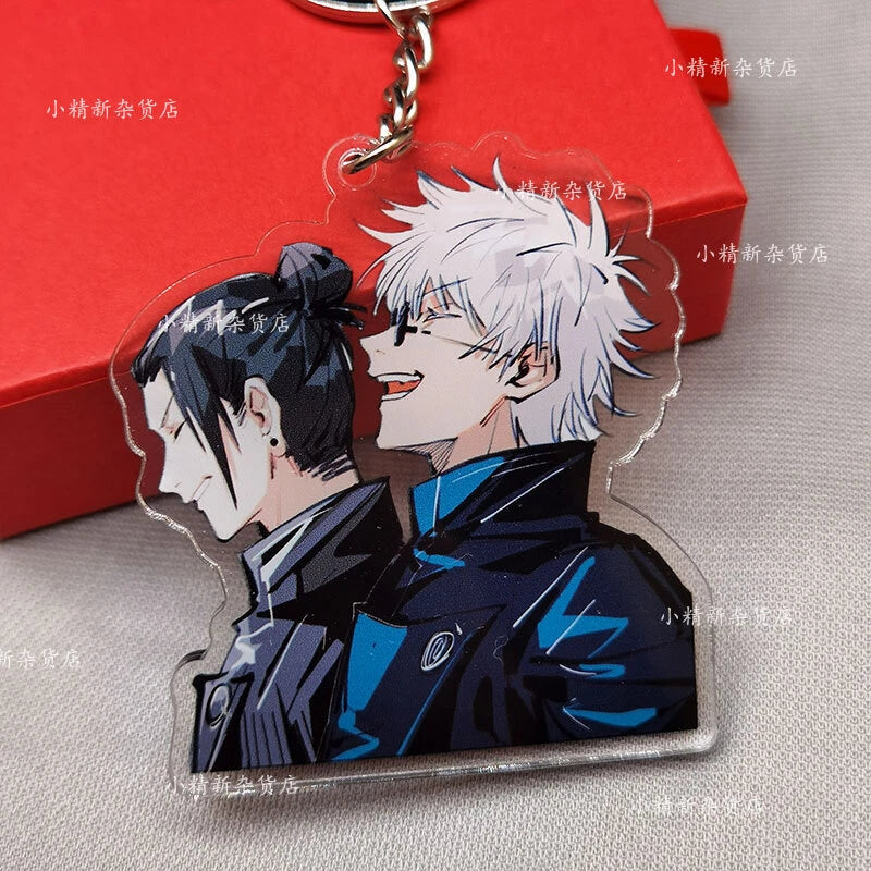 Anime Jujutsu Kaisen Fashion Satoru Gojo Backpack Pendant Keychain Gift 07FC0E-D4 - KOEEK