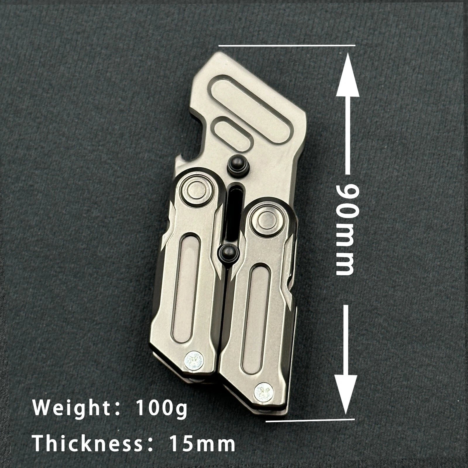 Fidget Slider Compact EDC Bottle Opening Multifunctional Stress Relief Toy Gifts 07FC0E-D4 - KOEEK