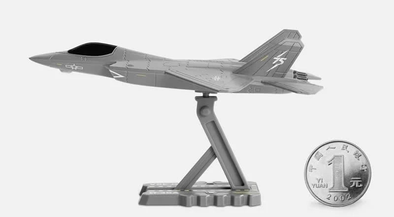 PLA 1/144 J35A Fighter Diecast Finished Product Model 07FC0E-D4 - KOEEK