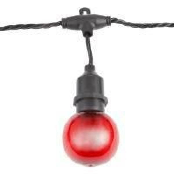 Home Accents 30 Lights G50 LED Christmas Lights Multi Color 19 Feet Long Patio 07FC0E-D4 - KOEEK