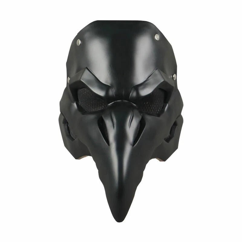 Overwatch OW Doctor Black Crow Mask Half Face Mask Cosplay Mouth Mask Soft PVC 07FC0E-D4 - KOEEK