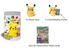 Pokemon TCG Chinese SC Nuzzle Cheeks Plush Toy Card Display Gift Box Confirmed 07FC0E-D4 - KOEEK