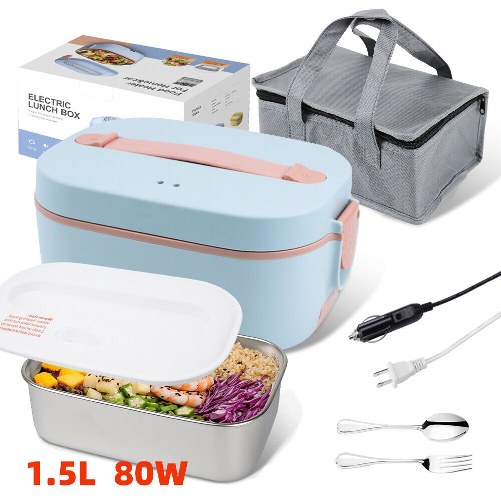 1.8L Electric Lunch Box for Heating Food - Perfect for Work & Travel