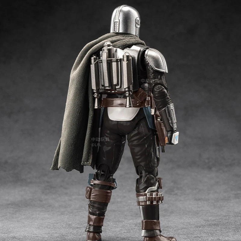 ZD toys Star Wars The Mandalorian & Grogu Mandalorian Action Figure Set 07FC0E-D4 - KOEEK