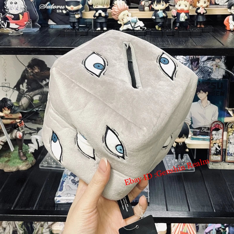 Anime Jujutsu Kaisen Prison Realm Tissue Box Desktop Decor Collection Plush Gift 07FC0E-D4 - KOEEK