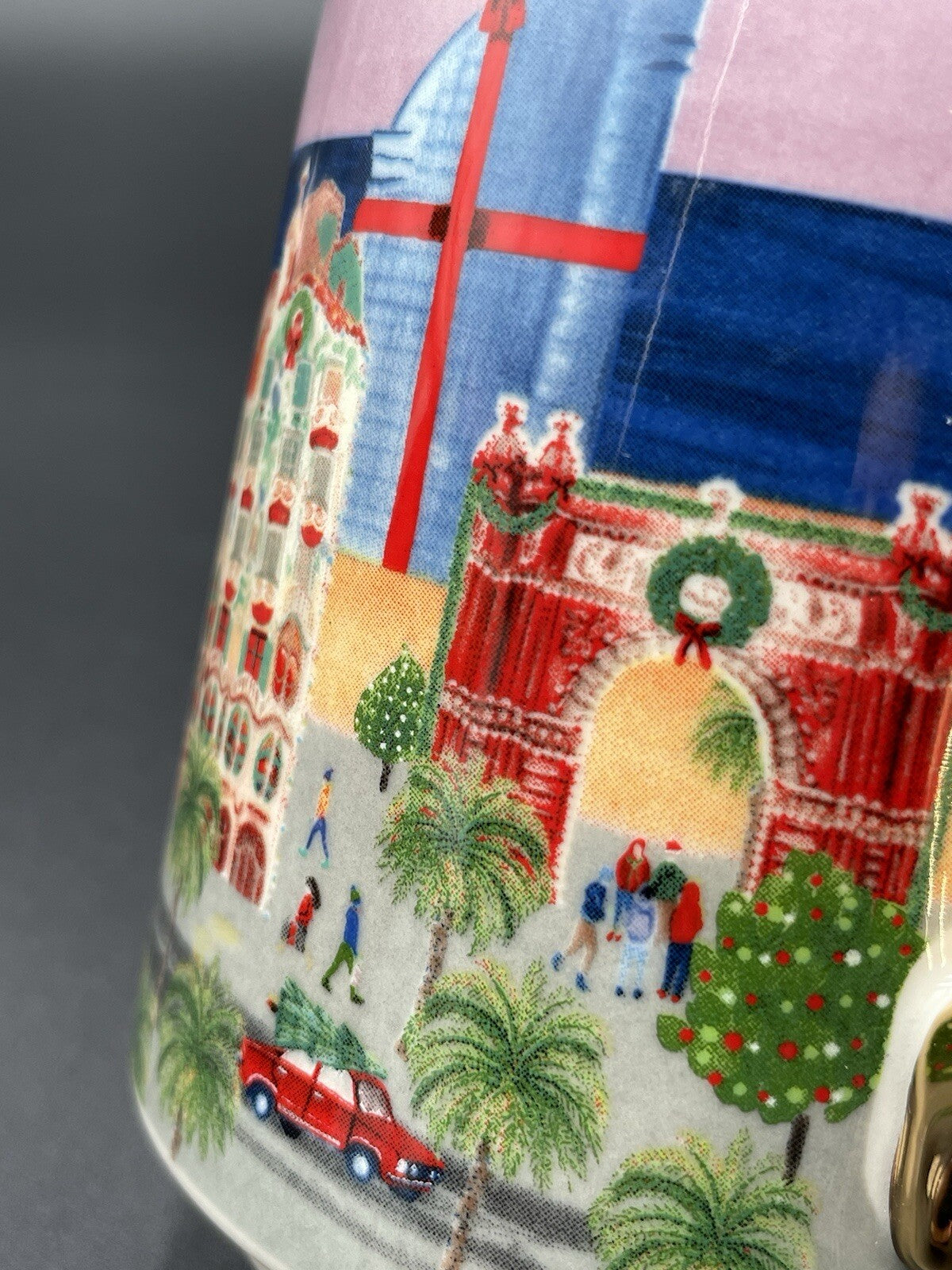 Anthropologie Holiday in the City Stoare Mug 2024 Barcelona 13oz. 4"x3.5" ANTHROPOLOGIE - KOEEK