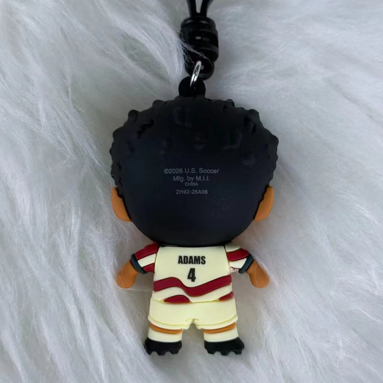 Tyler Adams #4 USMNT Soccer Team 3D Vinyl Bag Clip Collectible Keychain 07FC0E-D4 - KOEEK