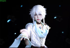 Identity Ⅴ Eli Clark Seer Skin White Prophet Cosplay Costume Outfit Clothes Set 07FC0E-D4 - KOEEK