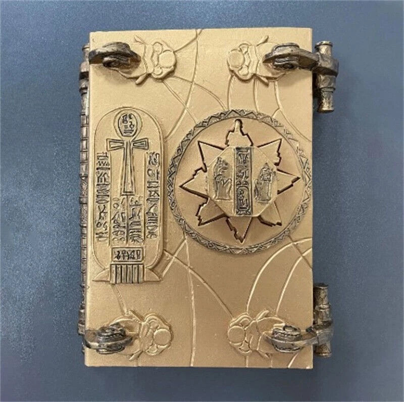 Book of The Dead The Mummy Prop with Key Can Be Opened Book Box Resin Replica 07FC0E-D4 - KOEEK