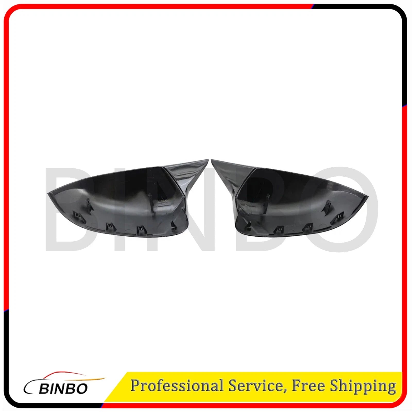 Gloss Black Door Side Mirror Covers Caps For BMW G01 X3 G02 X4 G05 X5 2018-2023 07FC0E-D4 - KOEEK