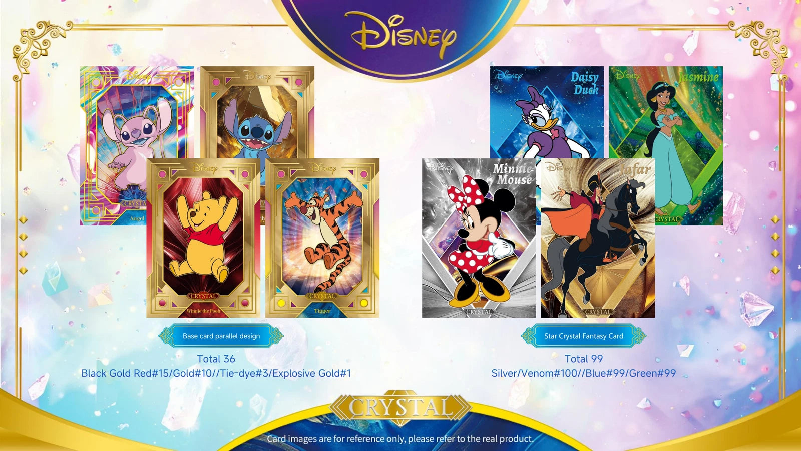 2026 CardFun Disney Crystal Series Trading Cards Hobby Box Sealed Pre-Order 07FC0E-D4 - KOEEK