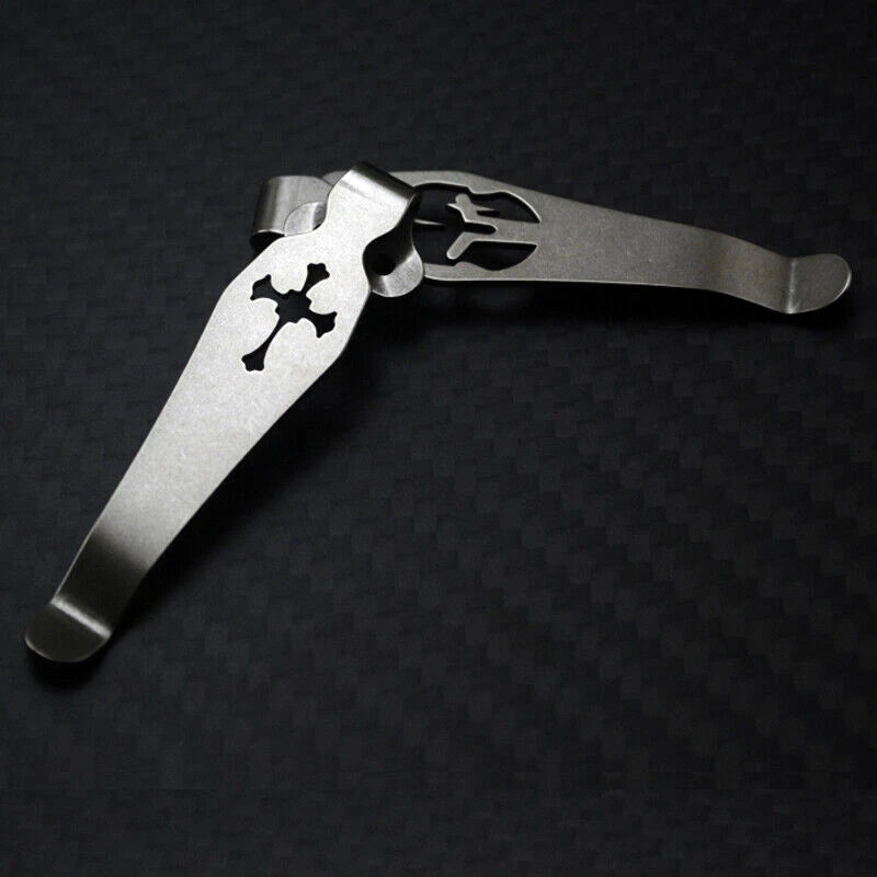 Titanium Alloy Deep Carry Pocket Clip Back Clip For BENCHMADE Osborne 940,941 + 07FC0E-D4 - KOEEK