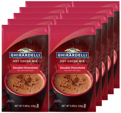 new Ghirardelli Double Chocolate Hot Cocoa Mix, 0.85-Ounce 8.5 Ounce (Pack of 1) GHIRARDELLI - KOEEK